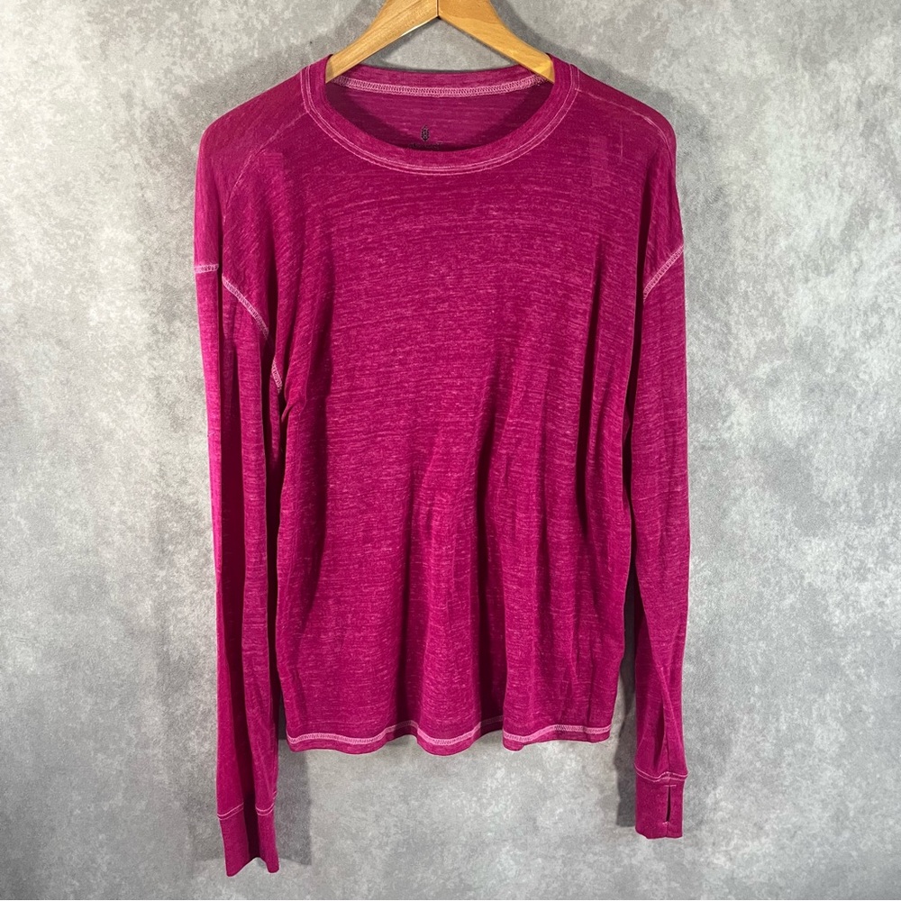 Free People Movement Shirt Womens XS / TP Pink Tee Long Sleeve Top *See Descrip*